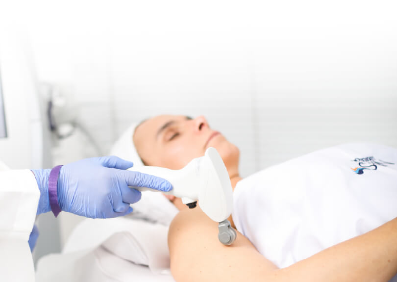 Tratamiento dermatológico con tecnología láser